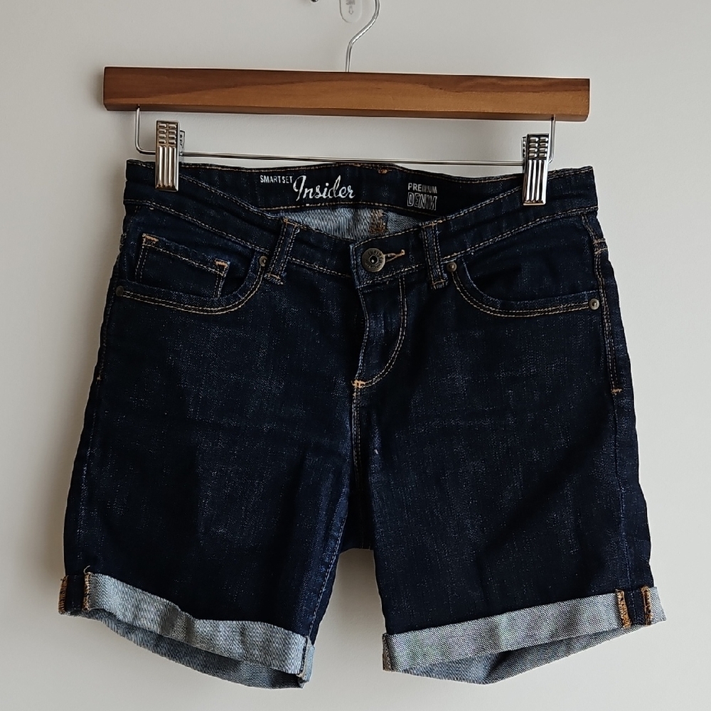 Smart Set Dark Blue Jean Shorts